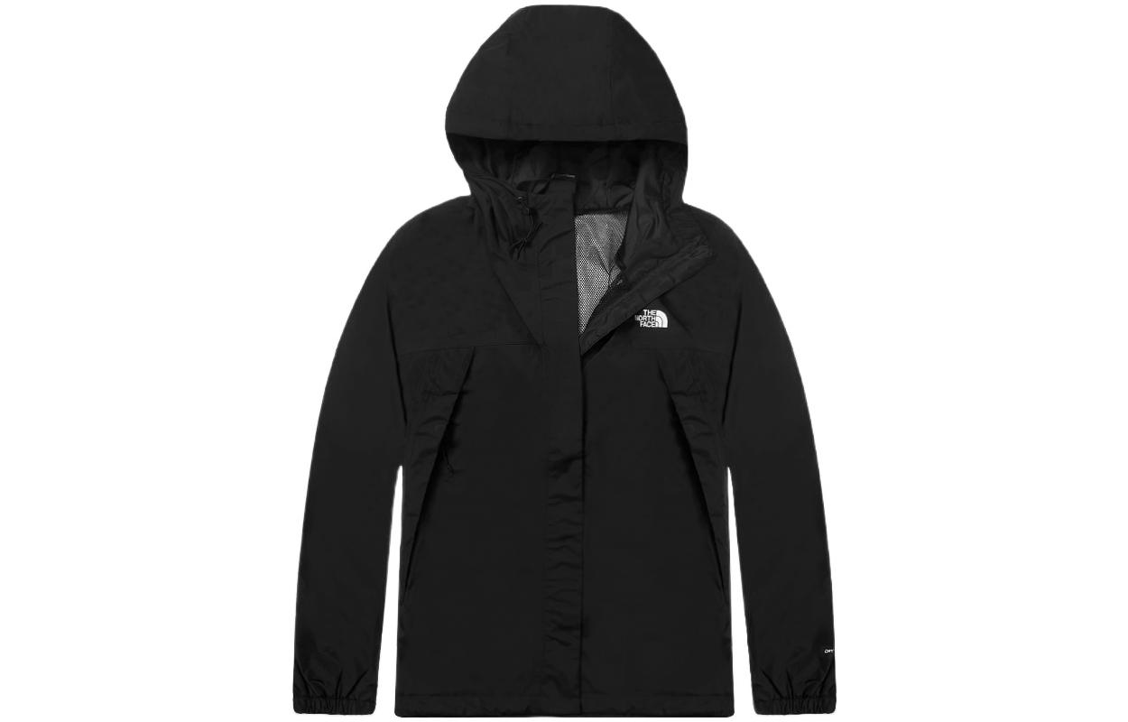 (Women) TNF SS22 Lightweight Waterproof Hooded Jacket Black NF0A4UDF-JK3