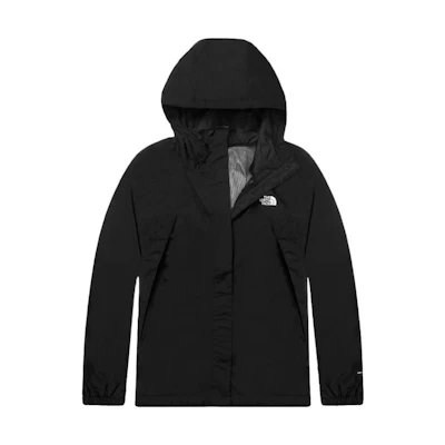 (Women) TNF SS22 Lightweight Waterproof Hooded Jacket Black NF0A4UDF-JK3