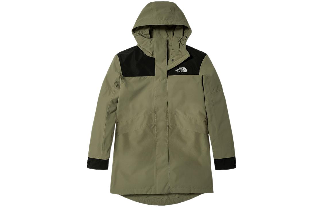 (Women) TNF SS22 Olive Green Waterproof Hooded Jacket NF0A5JX5-7D6
