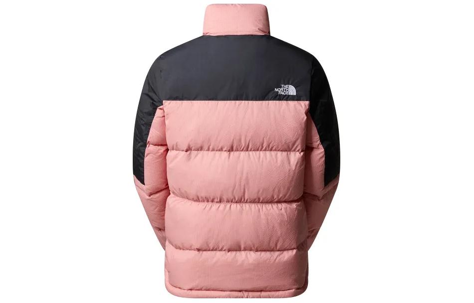 Lookbook (W) The North Face SS24 拼色Logo羽絨外套 玫瑰粉色. NF0A4SVK-OF6