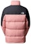 Lookbook (W) The North Face SS24 拼色Logo羽絨外套 玫瑰粉色. NF0A4SVK-OF6