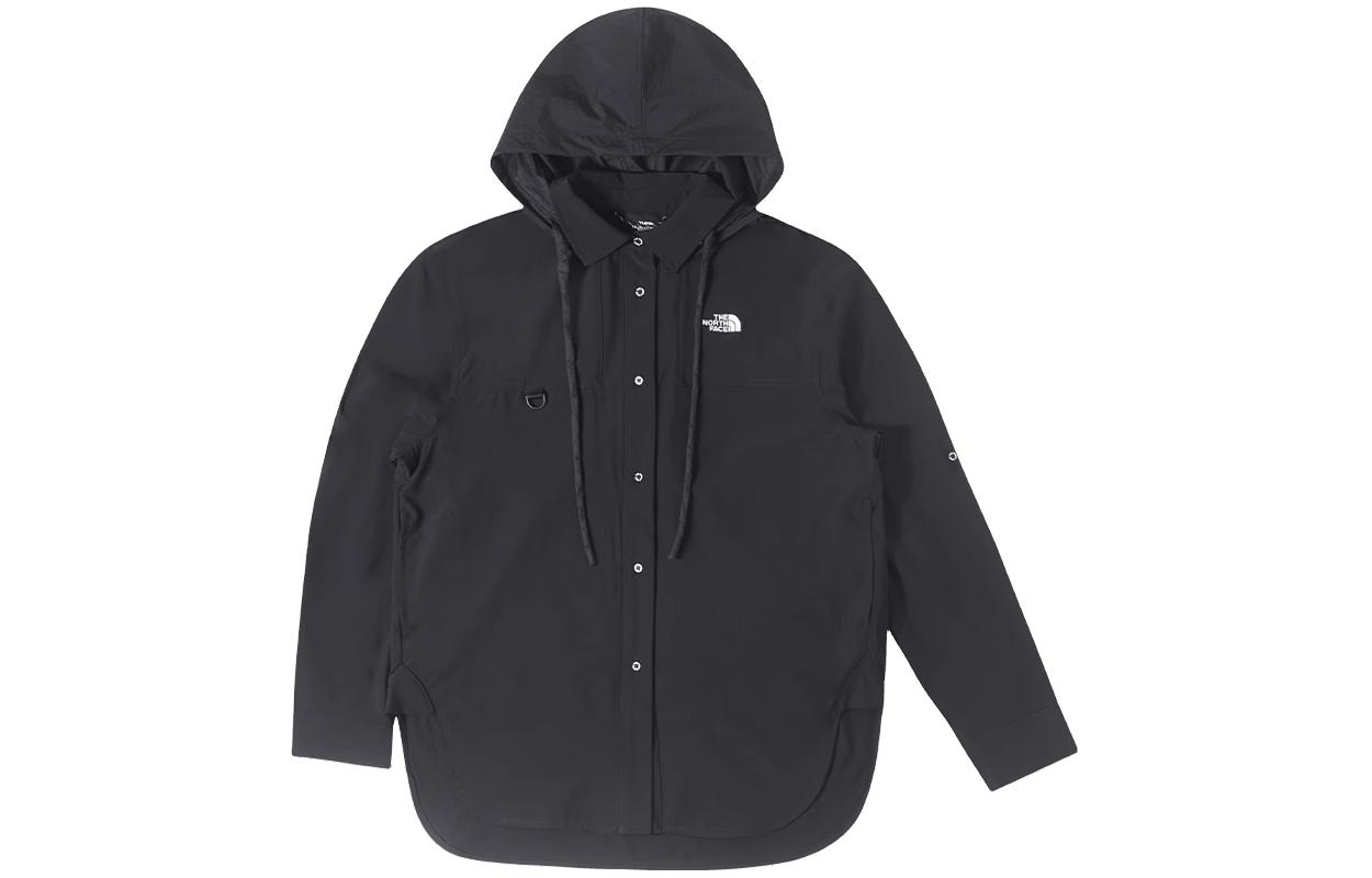 (Women) The North Face SS24 Urban Exploration Black Water-Repellent Shirt NF0A885G-JK3