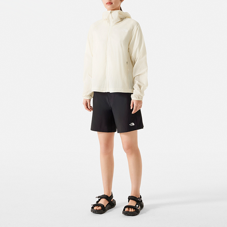 (Women) TNF Streamlet Lightweight Zip-Up Hoodie Jacket - Sand Dune White NF0A87VR-QLI 圖 7