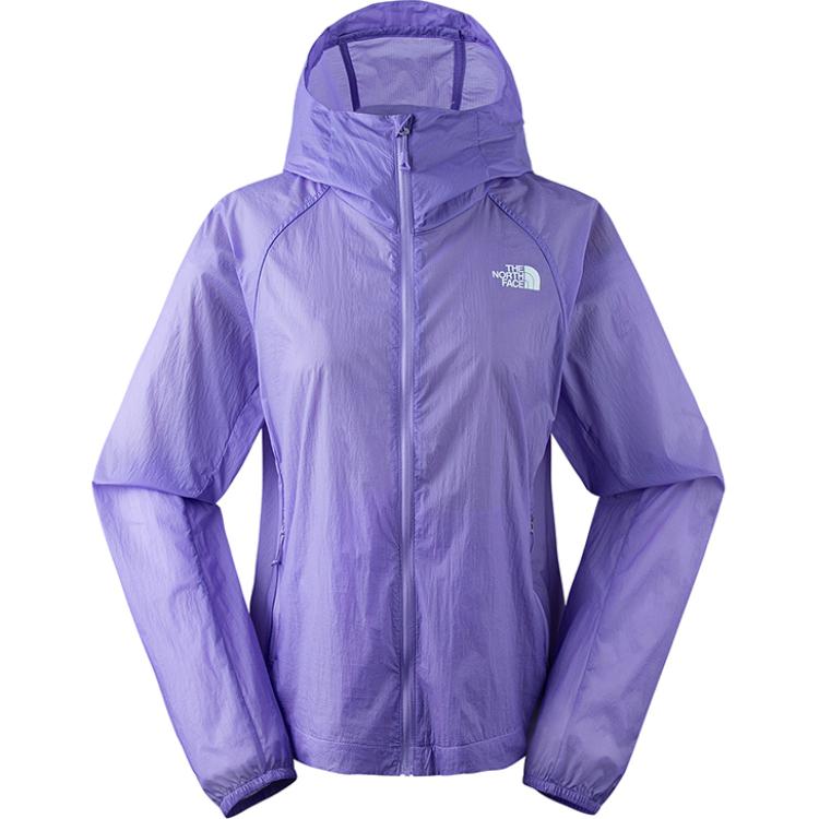 (Women) TNF Streamlet Purple Logo Zip-Up Hoodie Jacket NF0A87VR-PJO