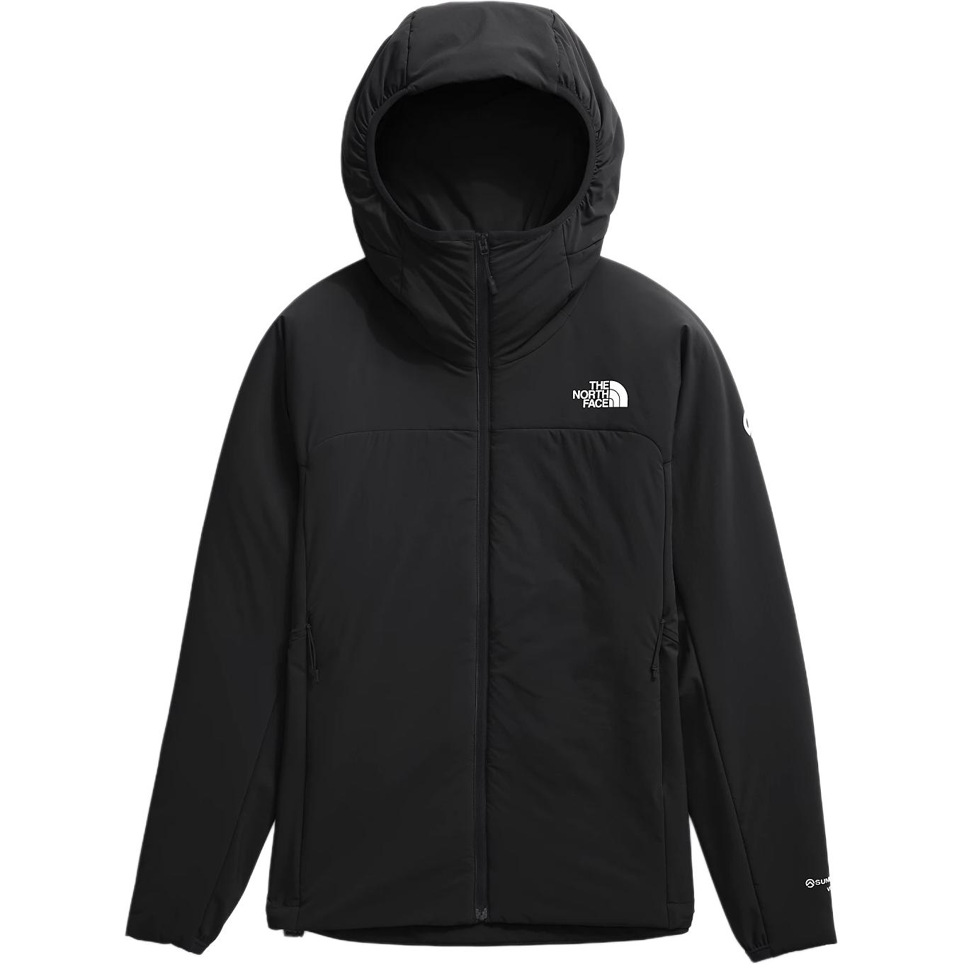 (Women) TNF Summit Black Logo Hoodie Jacket - Minimalist & Comfortable NF0A7UU2-4H0