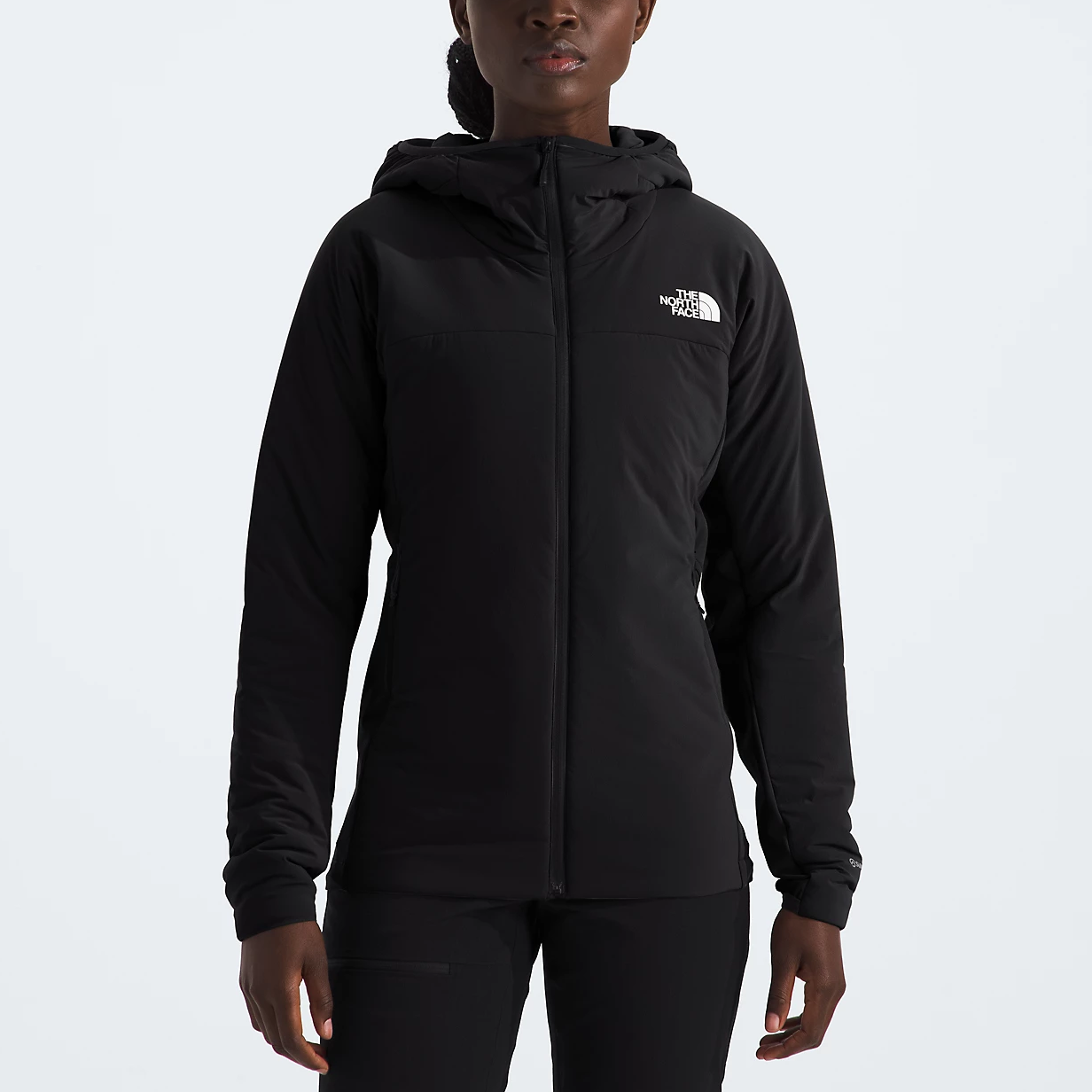(Women) TNF Summit Black Logo Hoodie Jacket - Minimalist & Comfortable NF0A7UU2-4H0 圖 3