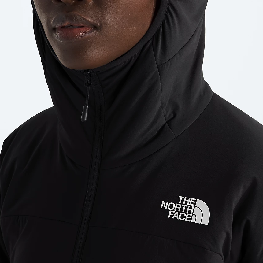 (Women) TNF Summit Black Logo Hoodie Jacket - Minimalist & Comfortable NF0A7UU2-4H0 圖 6