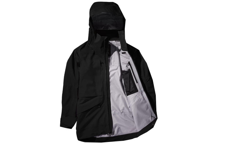 (Women) TNF Summit Series Black Logo Print Hooded Jacket NF0A82U3-JK3