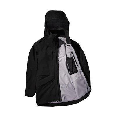(Women) TNF Summit Series Black Logo Print Hooded Jacket NF0A82U3-JK3