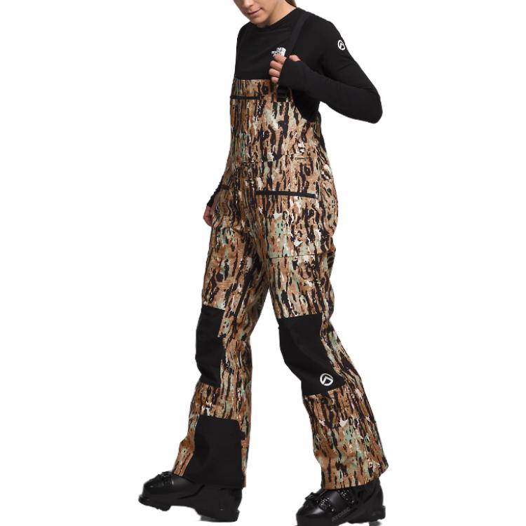 Purchase (Women) THE NORTH FACE Summit Series Verbier GTX Bib Overalls  Beige Floral Print NF0A82WU-OL1