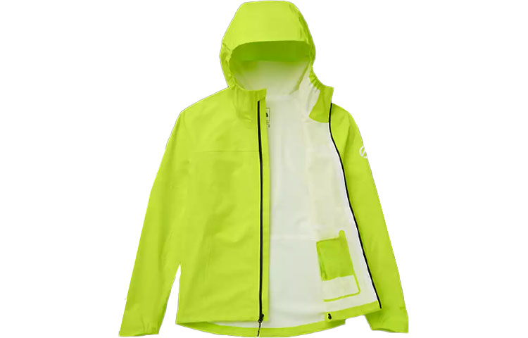 (Women) TNF Summit Series Waterproof Logo Print Green Jacket NF0A7ZTX-8NT