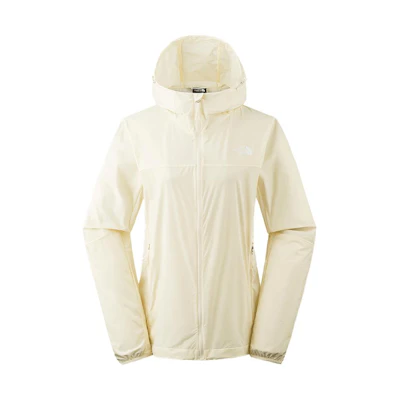 (Women) TNF Sunscreen UV-Protection Lightweight Hoodie Jacket in Beige NF0A87UY-QLI