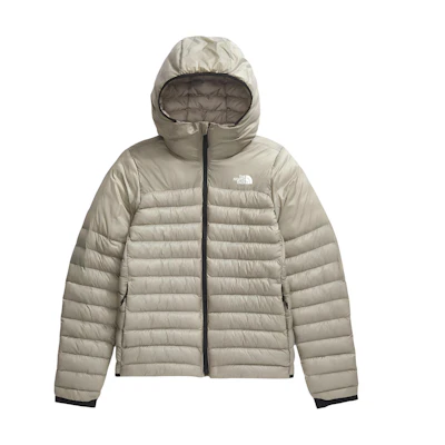 (Women) TNF Terra Peak Fleece Hooded Jacket Clay Grey NF0A88TU-1I4