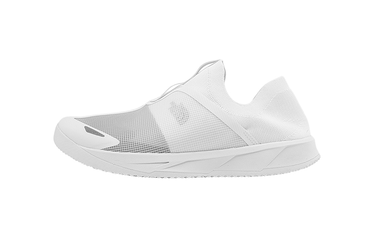 (W) The North Face THE NORTH FACEFlypack Moc Sneakers 'White Slvr Metallic'