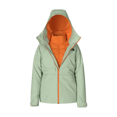 (Women) TNF ThermoBall Eco Snow Triclimate Jacket Misty Sage NF0A7WYH-KIA