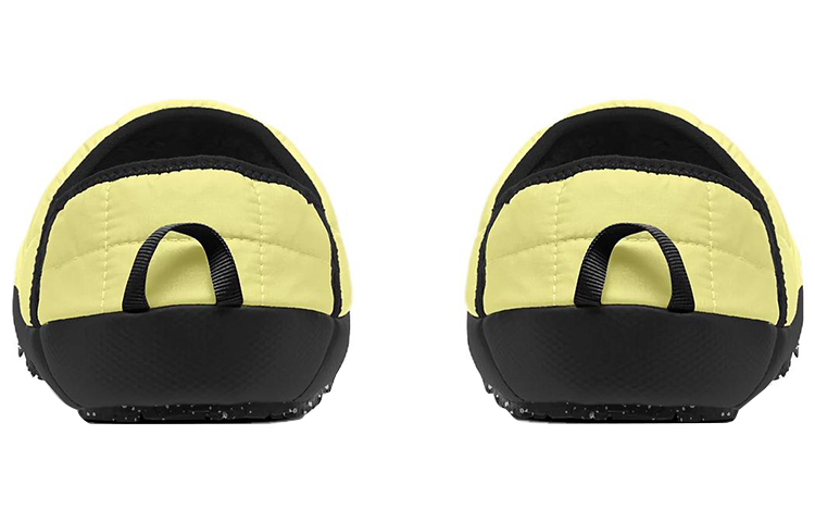 Lookbook 北面THE NORTH FACE Thermoball Traction Mules V 防滑耐磨 低幫 戶外功能鞋 女款 黃色