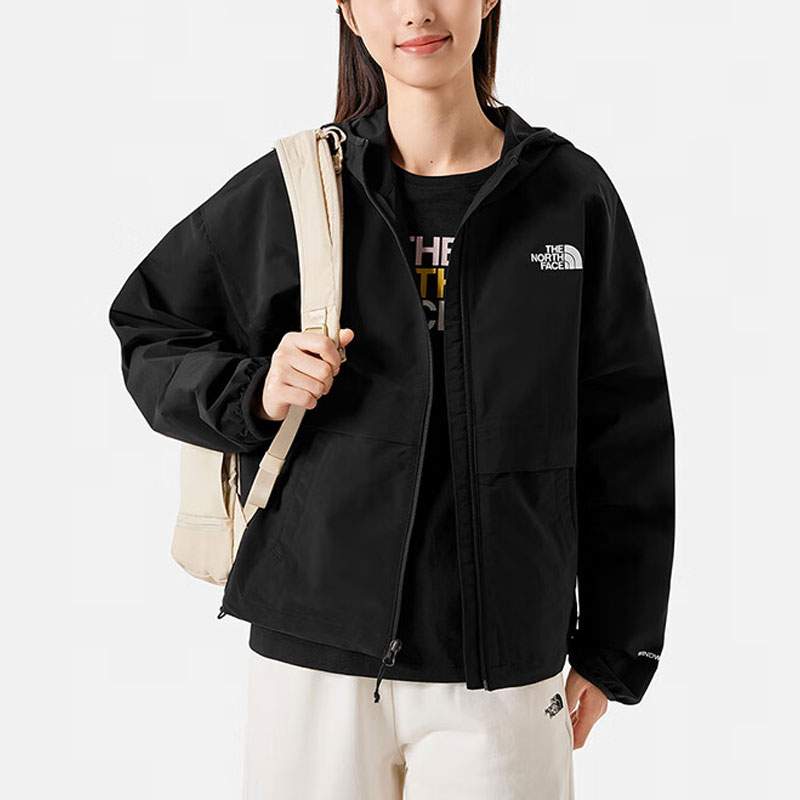 (Women) TNF TNF Easy Lightweight Waterproof Windbreaker Jacket Women Black NF0A83T9-JK3 圖 4