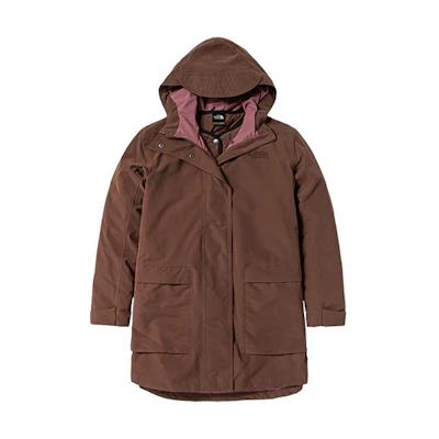(Women) TNF TriClimate Waterproof Jacket Dusty Pink NF0A4NDG-Q32