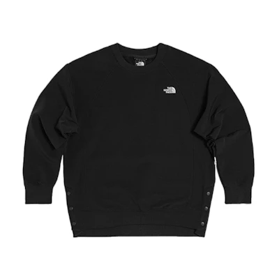 (Women) TNF UE Black Logo Crewneck Long Sleeve Pullover Sweatshirt NF0A7WA9-JK3