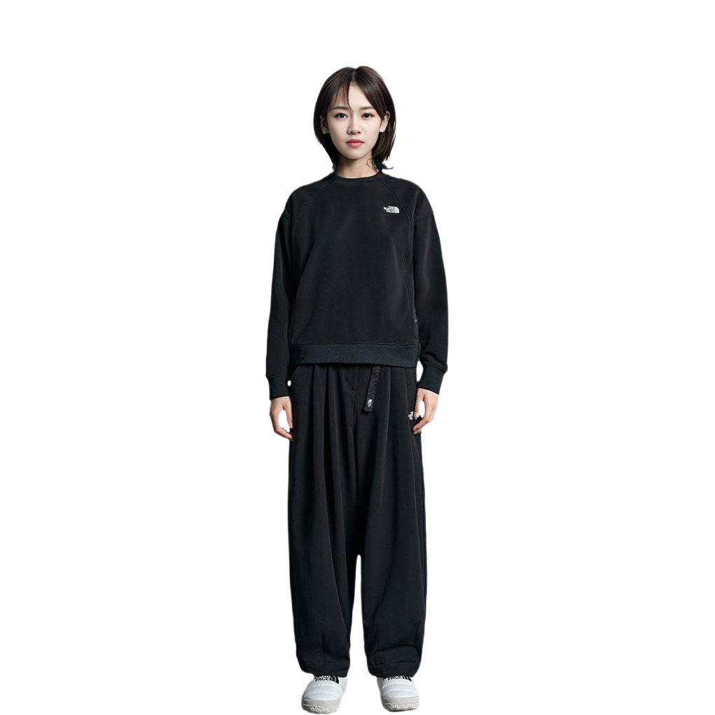 (Women) TNF UE Black Logo Crewneck Long Sleeve Pullover Sweatshirt NF0A7WA9-JK3 圖 4