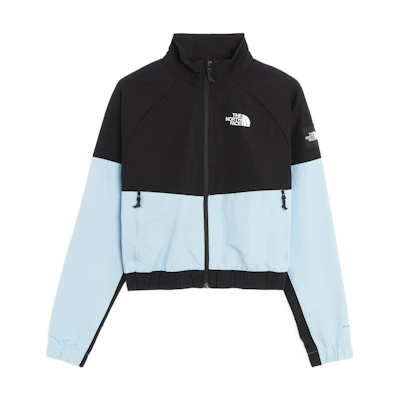 (Women) TNF UE Blue Colorblock Logo Short Jacket NF0A7R22-3R3