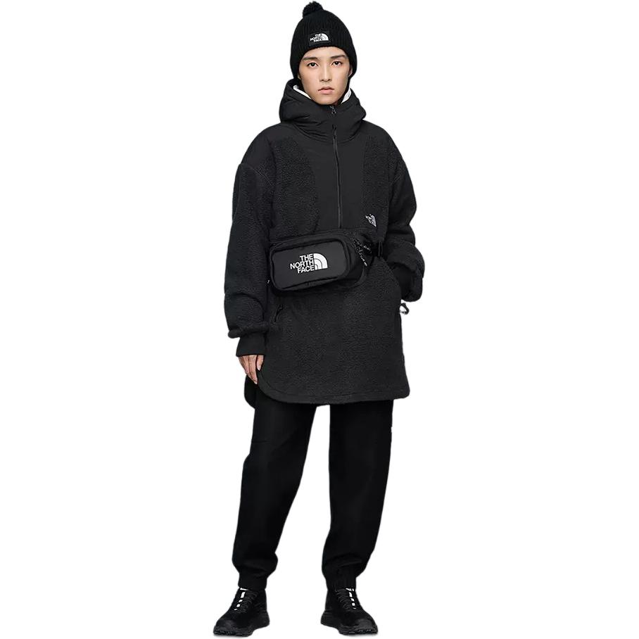 Purchase (W) The North Face UE 女款黑色半拉鏈抓毛外套 城市探險系列 NF0A7URK-JK3