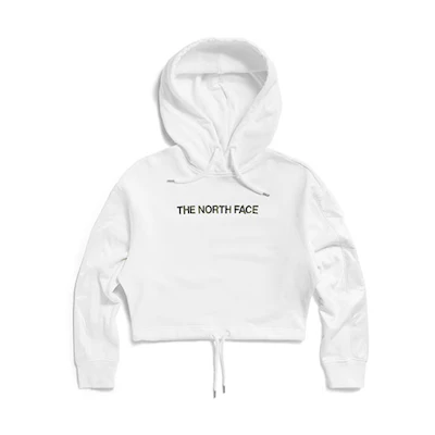 (Women) TNF UE High-Waisted White Knit Hoodie NF0A7QQP-FN4