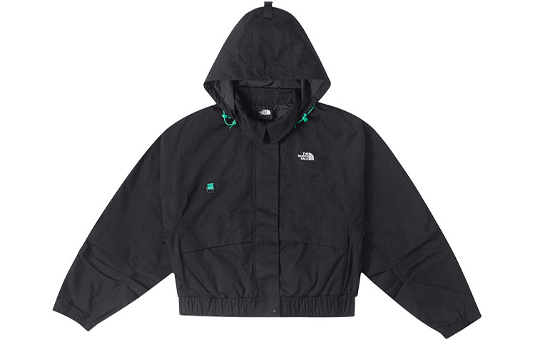 (Women) TNF UE Pioneer Water-Resistant Detachable Hood Black Jacket NF0A885D-JK3