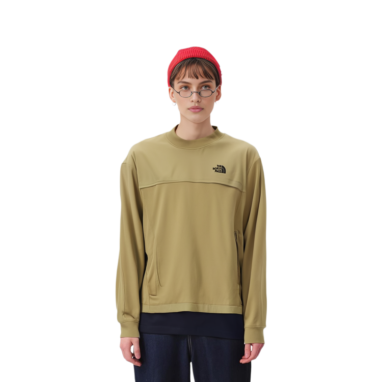 Purchase (W) The North Face UE 系列棕色圓領套頭運動衫 NF0A7QQH-PLX