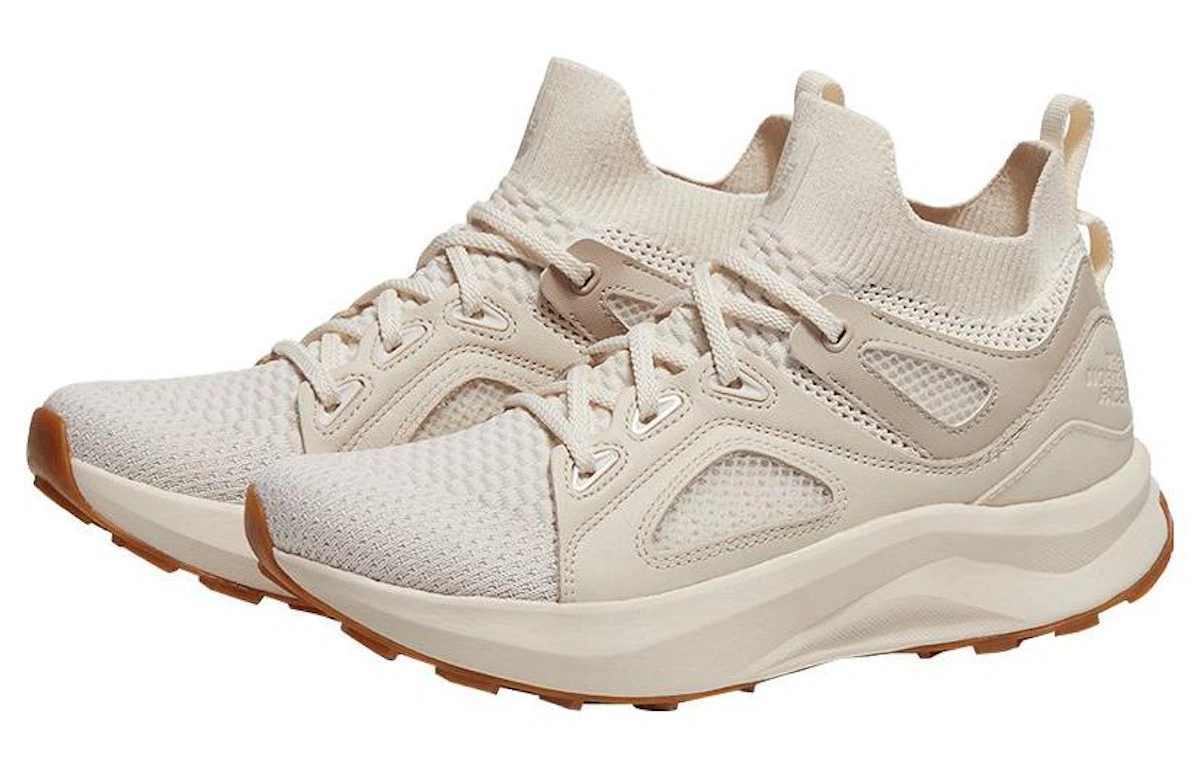 (Women) The North Face Hypnum Luxe Shoes Gardenia White Tin Grey'