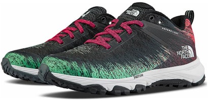 北面THE NORTH FACE 防滑耐磨回彈 低筒 戶外功能鞋 女款 黑紅綠 Order 北面THE NORTH FACE 防滑耐磨回彈 低筒 戶外功能鞋 女款 黑紅綠