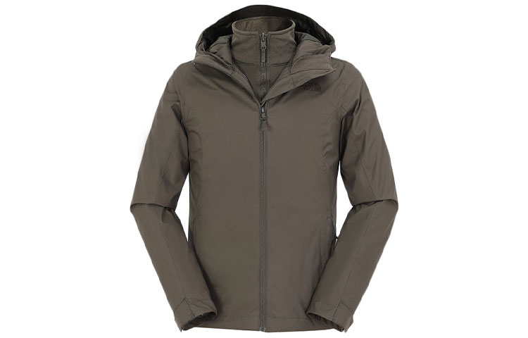 (Women) TNF Urban 3-in-1 Waterproof Fleece Green Jacket NF0A5AZW-79L