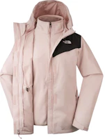 (Women) The North Face Urban Exploration 3-in-1 Soft Pink Waterproof Jacket NF0A88RY-HZI (Women) The North Face Urban Exploration 3-in-1 Soft Pink Waterproof Jacket NF0A88RY-HZI