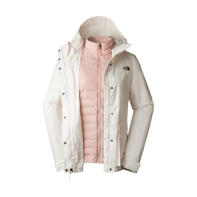 (Women) TNF Urban Exploration 3-in-1 Waterproof Jacket - White NF0A88RW-N4I