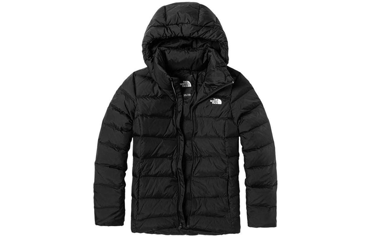 (Women) TNF Urban Exploration 550 Fill Hooded Jacket Black NF0A4U7V-JK3