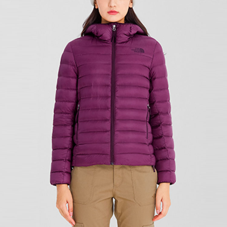 (Women) TNF Urban Exploration 800-fill Purple Hooded Down Jacket . NF0A5B1E-0H5 圖 3