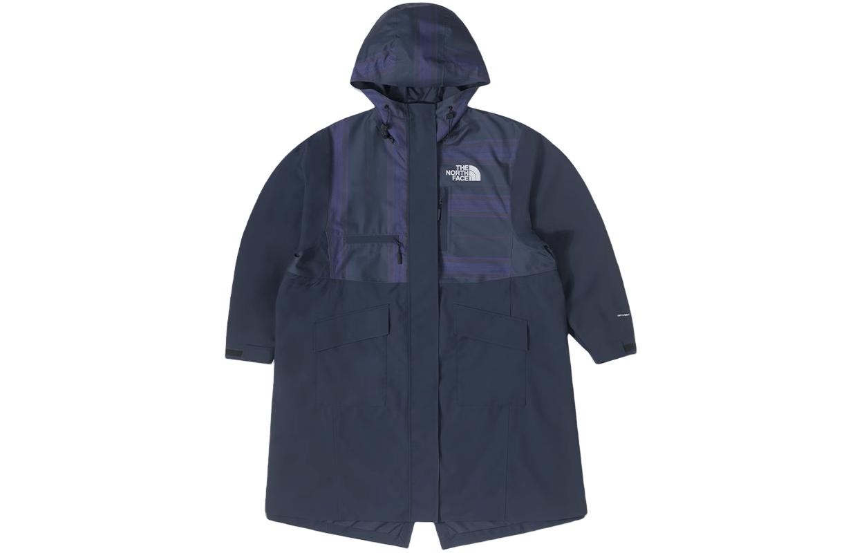 (Women) The North Face Urban Exploration  Blue Long Hard Shell Jacket SS24. NF0A7W9W-8K2