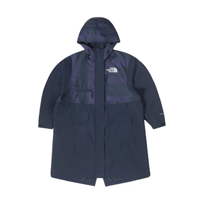(Women) TNF Urban Exploration Blue Long Hard Shell Jacket SS24. NF0A7W9W-8K2