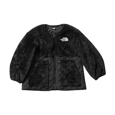 (Women) TNF Urban Exploration Fleece Jacket Black Quilted Design. NF0A7W9V-JK3