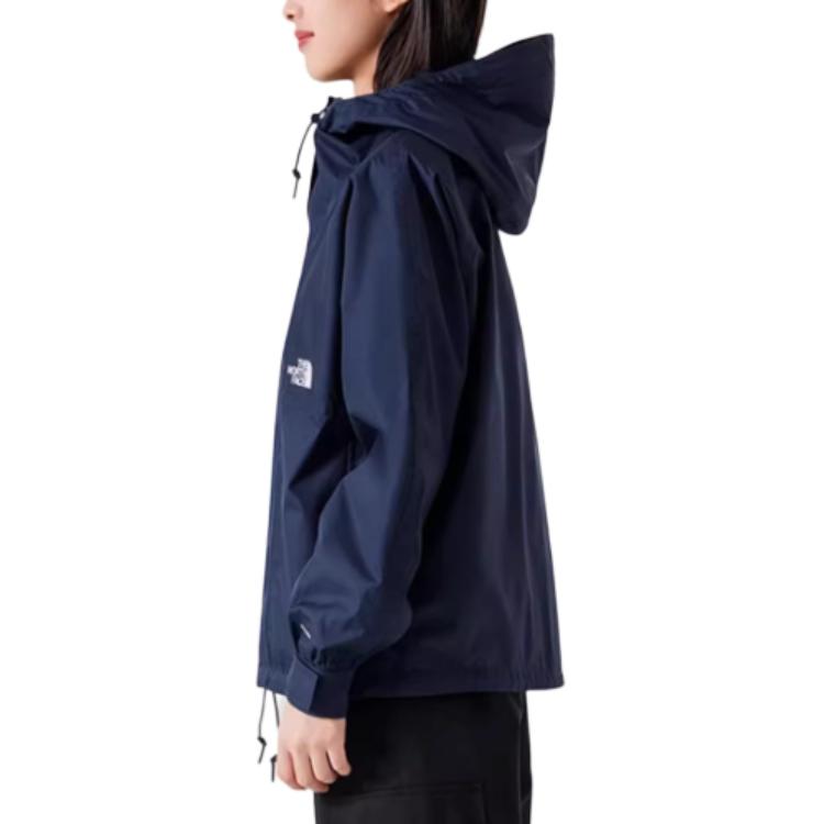 Shop (W) The North Face 都會探險海軍藍防水防風外套 NF0A8BAB-8K2