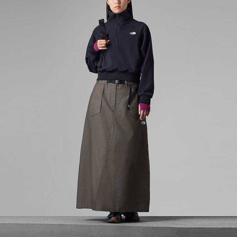 Lookbook (W) 北面城市探险防水吊带裙绿色 NF0A88EP-21L