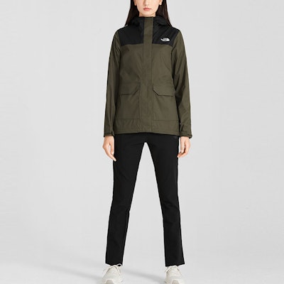 (W) Chaqueta Impermeable Verde Oliva The North Face Urban Exploration Invierno. NF0A4U7T-21L Lookbook (W) Chaqueta Impermeable Verde Oliva The North Face Urban Exploration Invierno. NF0A4U7T-21L