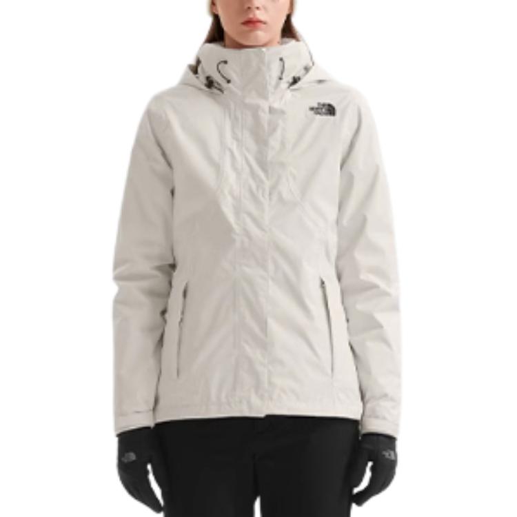 (Women) TNF Urban Exploration  White Waterproof Windproof Jacket. NF0A81NS-N3N 圖 4