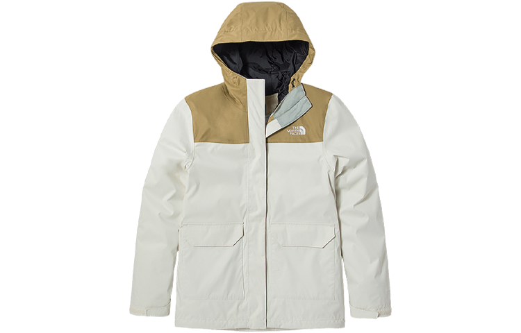 (Women) TNF Urban Exploration Beige Waterproof Windproof Jacket NF0A4U7T-2KX