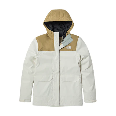 (Women) TNF Urban Exploration Beige Waterproof Windproof Jacket NF0A4U7T-2KX