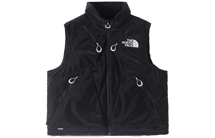 (Women) The North Face Urban Exploration Black 700-Fill Logo Down Vest NF0A83Q8-JK3