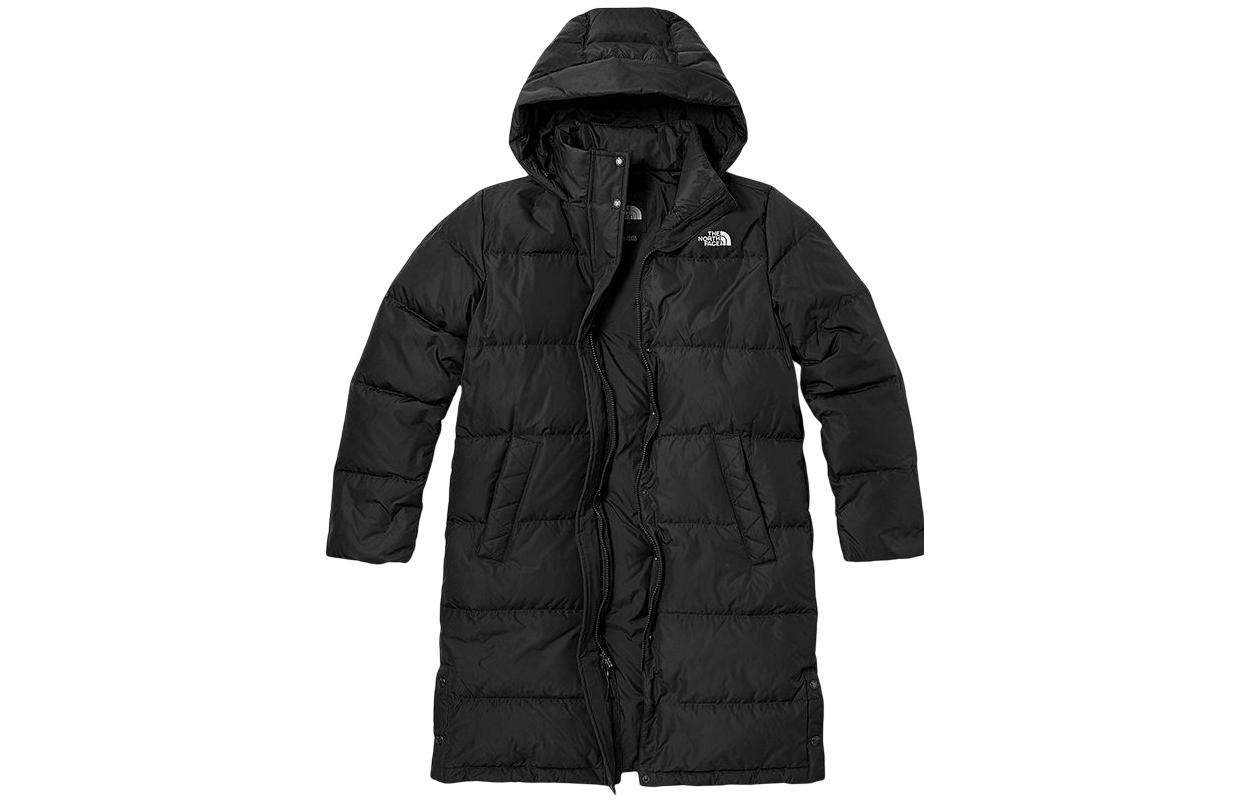(Women) TNF Urban Exploration Black Down Jacket with Logo Print NF0A7QSR-JK3