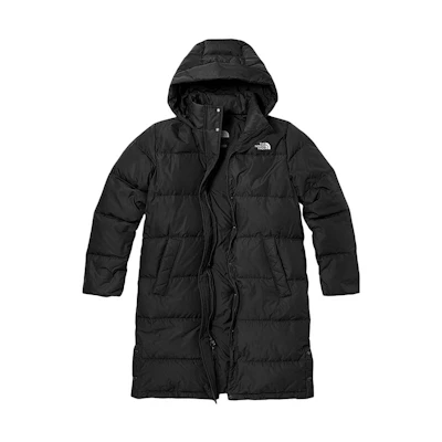 (Women) TNF Urban Exploration Black Down Jacket with Logo Print NF0A7QSR-JK3