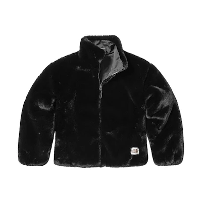 (Women) TNF Urban Exploration Black Fleece Jacket Embroidered Logo NF0A7QSN-JK3