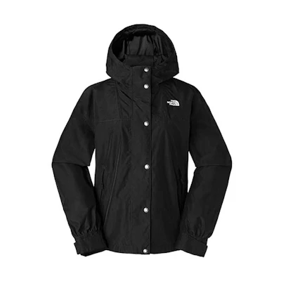 (Women) TNF Urban Exploration Black Solid Waterproof Windproof Jacket NF0A7QSI-JK3